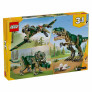 Bloco de Montar – Creator 3 em 1 – T. REX - 626  peças - LEGO