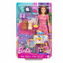 Boneca - Barbie Family - Festa do Pijama com Cachorrinho - Mattel