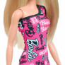 Boneca Articulada - Barbie Fashion Pink - Loira - Mattel