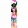 Boneca Articulada - Barbie Fashion Pink - Negra - Mattel