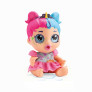 Boneca de Vinil - My Little Glitter - Faz Xixi Cabelo Azul - Divertoys