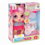 Boneca de Vinil - My Little Glitter - Faz Xixi Cabelo Rosa - Divertoys