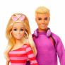 Boneca e Boneco - Barbie 65 anos - Barbie e Ken Patinadores - Mattel