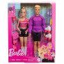 Boneca e Boneco - Barbie 65 anos - Barbie e Ken Patinadores - Mattel