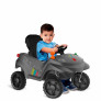 Carrinho de Passeio e Andador - Smart Baby Comfort Grafite - Bandeirante