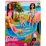 Conjunto e Boneca - Barbie Dreamhouse - Piscina Glam - Mattel