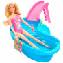 Conjunto e Boneca - Barbie Dreamhouse - Piscina Glam - Mattel