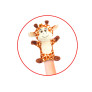 Fantoche Infantil - Zoo Bichos - Girafa - Unik Toys