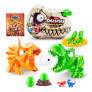 Figura Surpresa - Smashers Dino Island - Mini T-Rex - Verde - Fun Divirta-se