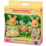 Figuras - Sylvanian Families - Família Coelhos Raio de Sol - Epoch Magia