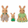 Figuras - Sylvanian Families - Família Coelhos Raio de Sol - Epoch Magia