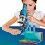 Kit Cientista Infantil - Ciência e Jogo Lab - Microscópio Pro - Fun Divirta-se 