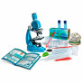 Kit Cientista Infantil - Ciência e Jogo Lab - Microscópio Pro - Fun Divirta-se 