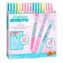 Kit de Canetas Infantil - Fashion Dreams - Enfeites Flutuantes - Fun Divirta-se