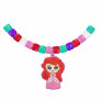 Kit Infantil - Disney Princesas - Pulseira e Colar com Pingentes - Toyng