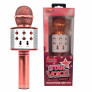 Microfone Bluetooth Infantil - Star Voice Karaokê - Rose - Zoop Toys