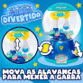 Mini Máquina Infantil de Pegar - Garra Divertida Ball Azul - DM Toys