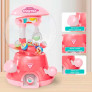 Mini Máquina Infantil de Pegar - Garra Divertida Ball Rosa - DM Toys