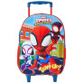 Mochila 3D de Rodinhas Infantil - Marvel - Spidey R - Xeryus