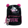 Mochila de Costas Infantil - Luluca - Lulike - Preta - Clio Style