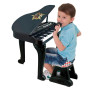 Piano Infantil com Banquinho - Beat Bop - Sinfonia - Preto - Winfun